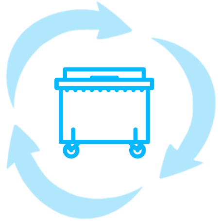 Large Waste Bin